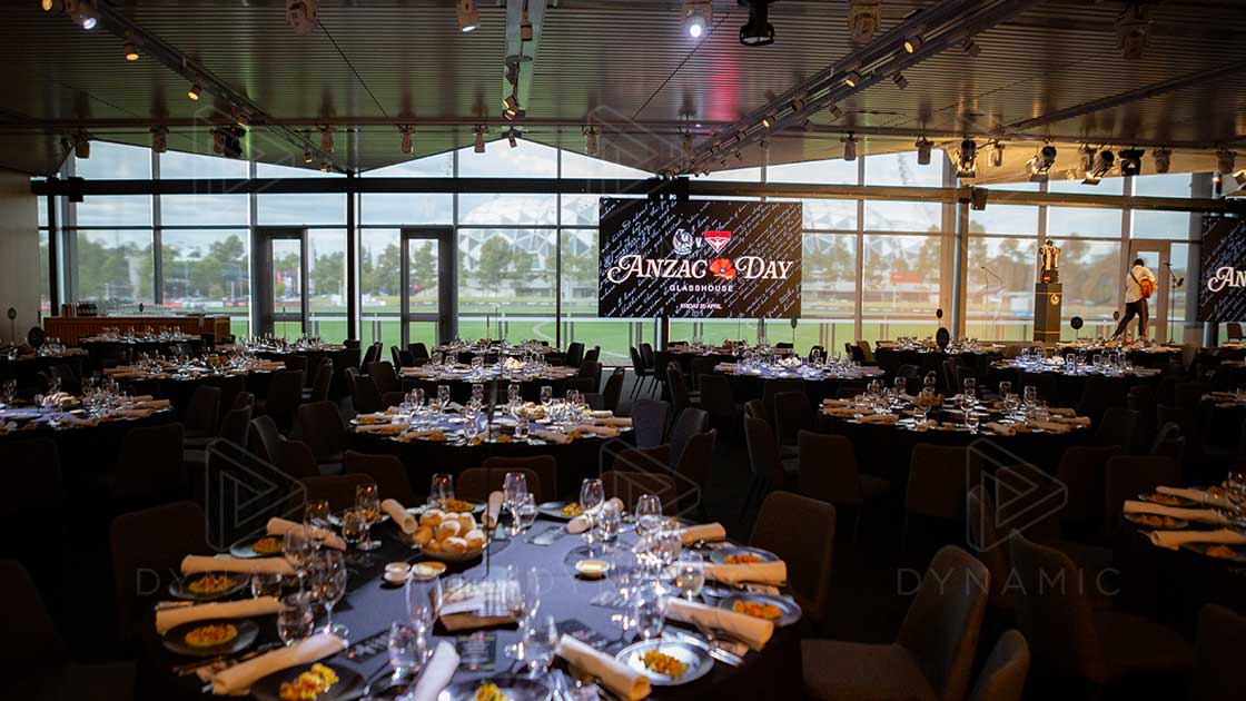 The Glasshouse Offsite Dining for AFL matches