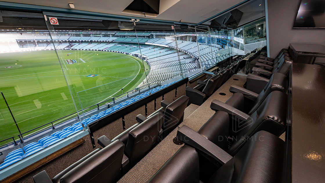 A 20 to 22 seater Corporate Box at the MCG