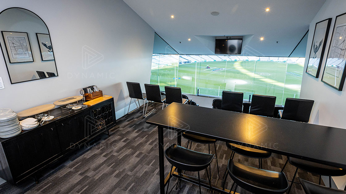 Inside an MCG Corporate Box for AFL games
