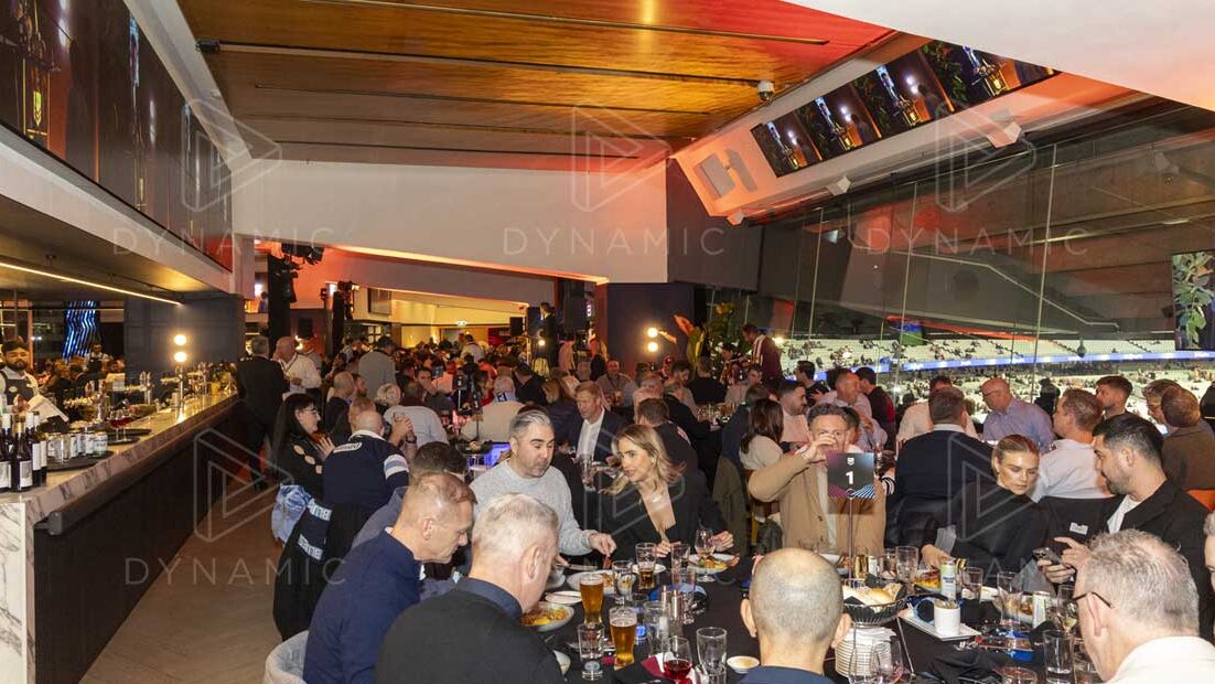 AFL Dining Room MCG State of Origin Tables in the AFL Dining Room for State of Origin