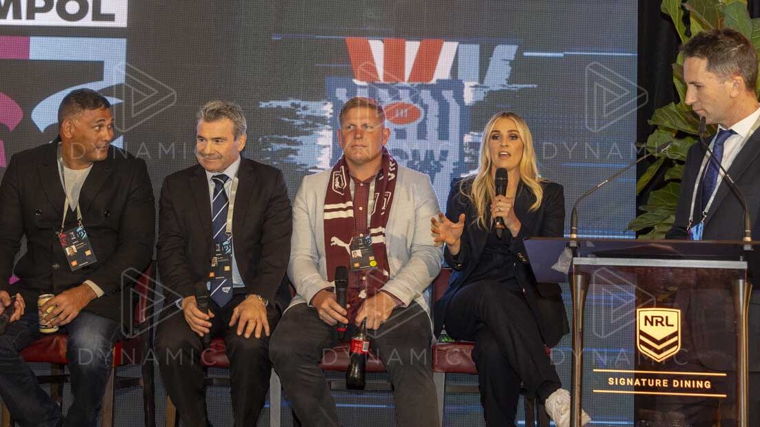 Guest speaker State of Origin AFL Dining Room at MCG